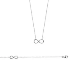 Bracelet femme argent rhodié infini - WYZYU3ZV
