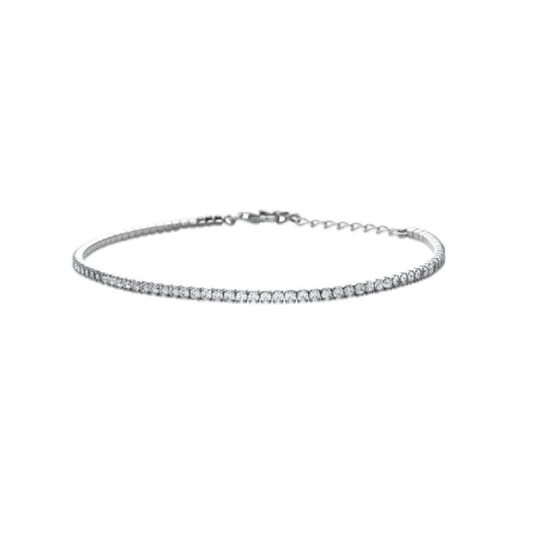 Bracelet femme argent rhodié - VWZU4WZV