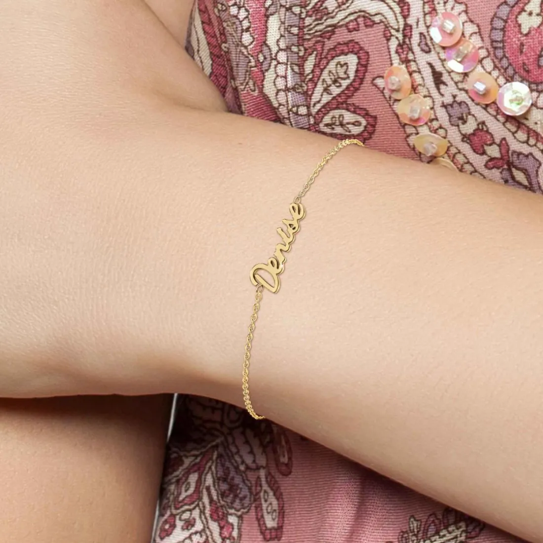 Bracelet Femme Athème - B2694-DORE-DENISE Acier Doré