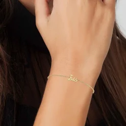 Bracelet Femme Athème - B2694-DORE-IRIS Acier Doré