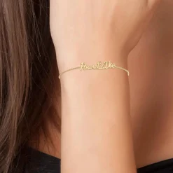 Bracelet Femme Athème - B2694-DORE-POURLAVIE Acier Doré