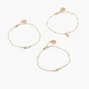 Bracelet Femme Balaboosté Eclair Cadenas Epingle - 3502456532847 Métal Doré