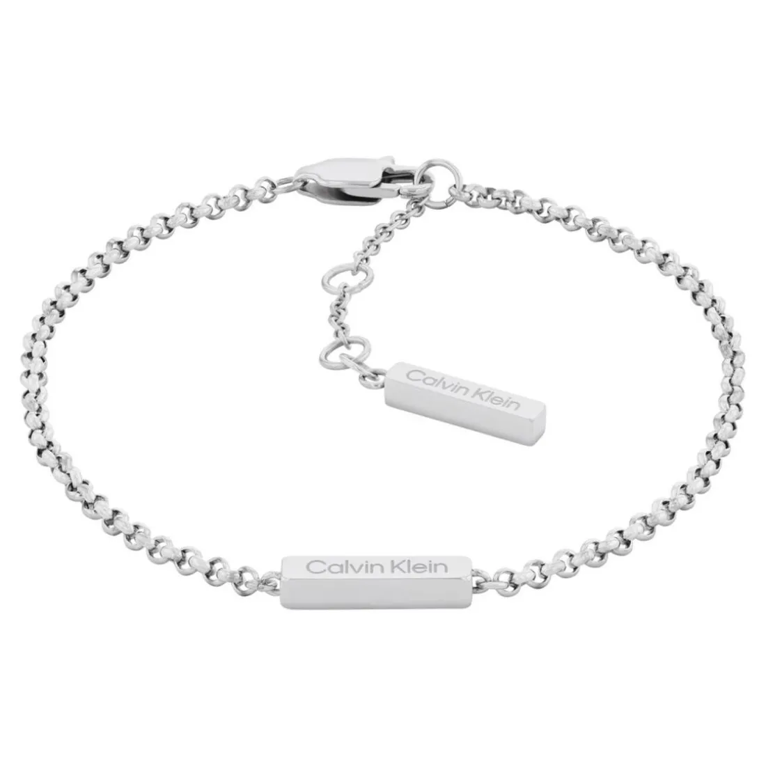 Bracelet Femme Calvin Klein Bijoux Ck Trio - 35000796 Acier Argent