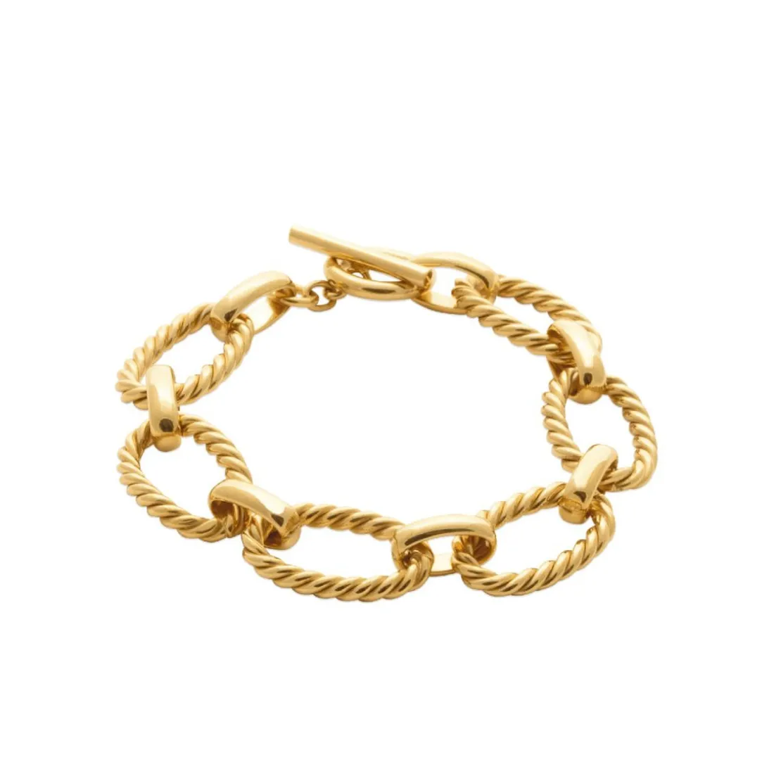 Bracelet femme chaine plaqué or Maison de la Bijouterie UYZWU3ZU