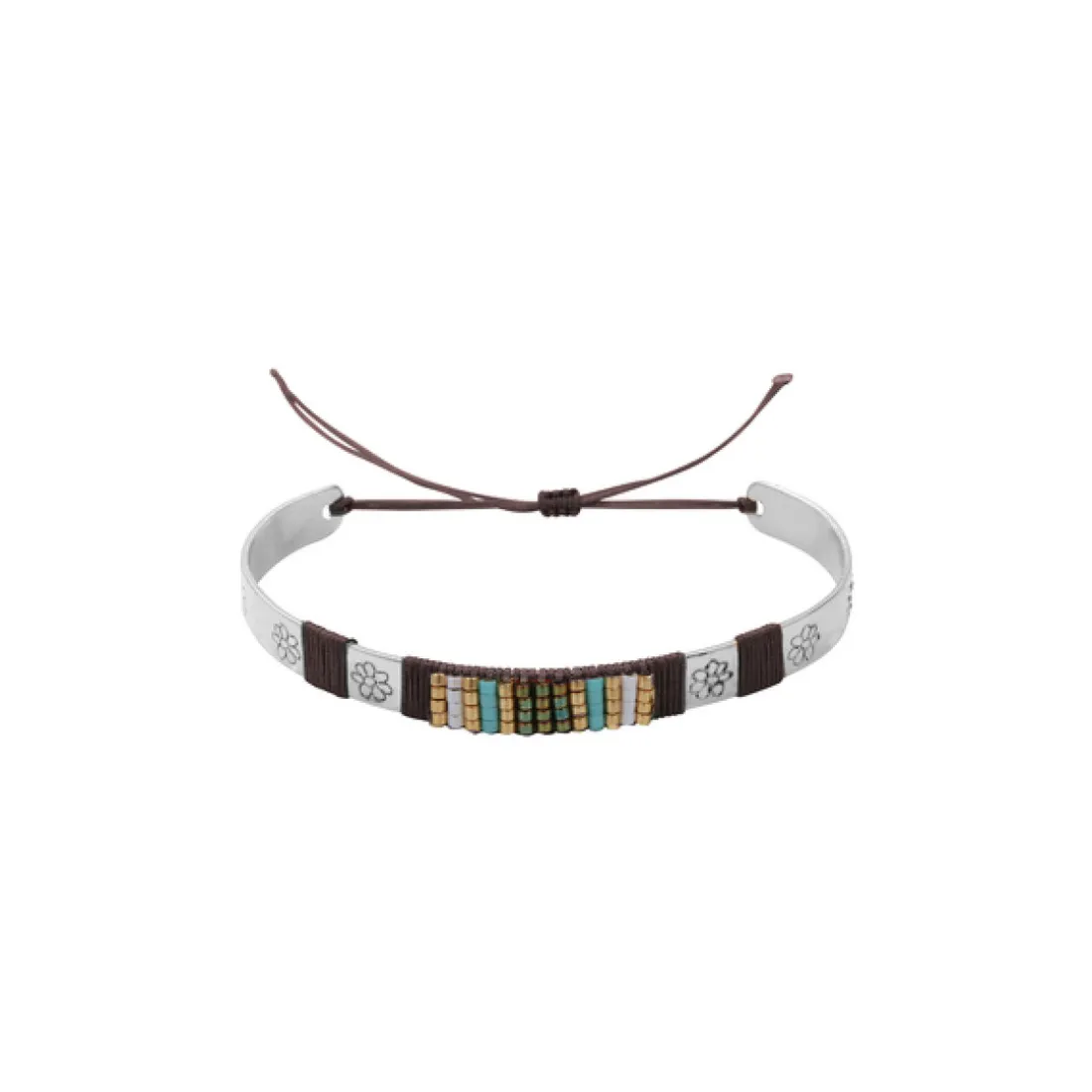 Bracelet Femme Clyda BCL16BBT - Laiton Argenté