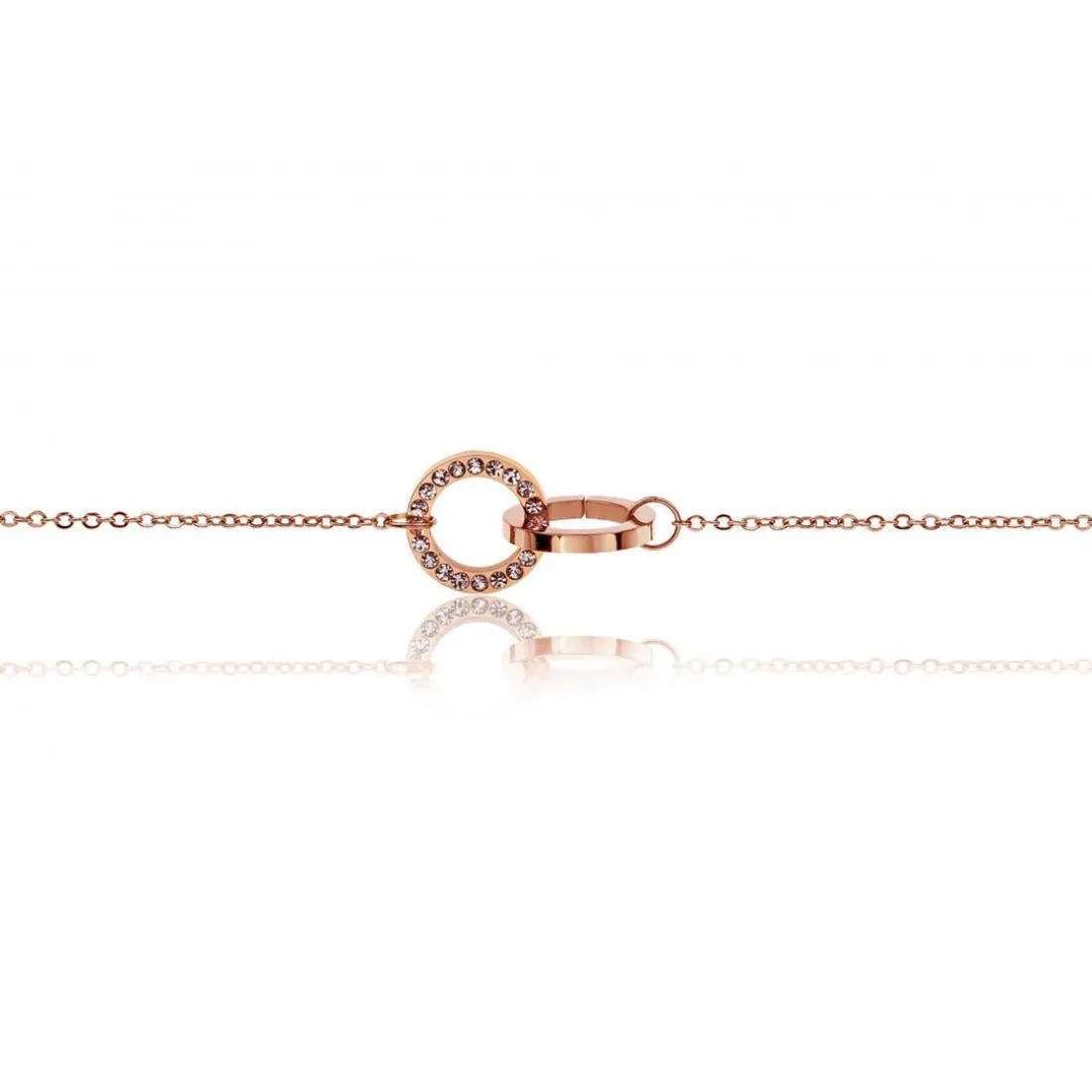 Bracelet Femme Emily Westwood WB1019R - Acier Doré rose