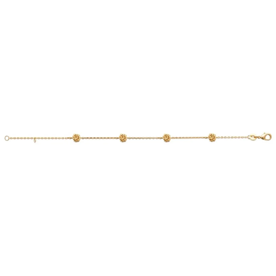 Bracelet femme fantaisie fleur plaqué or Maison de la Bijouterie UYY06UZV