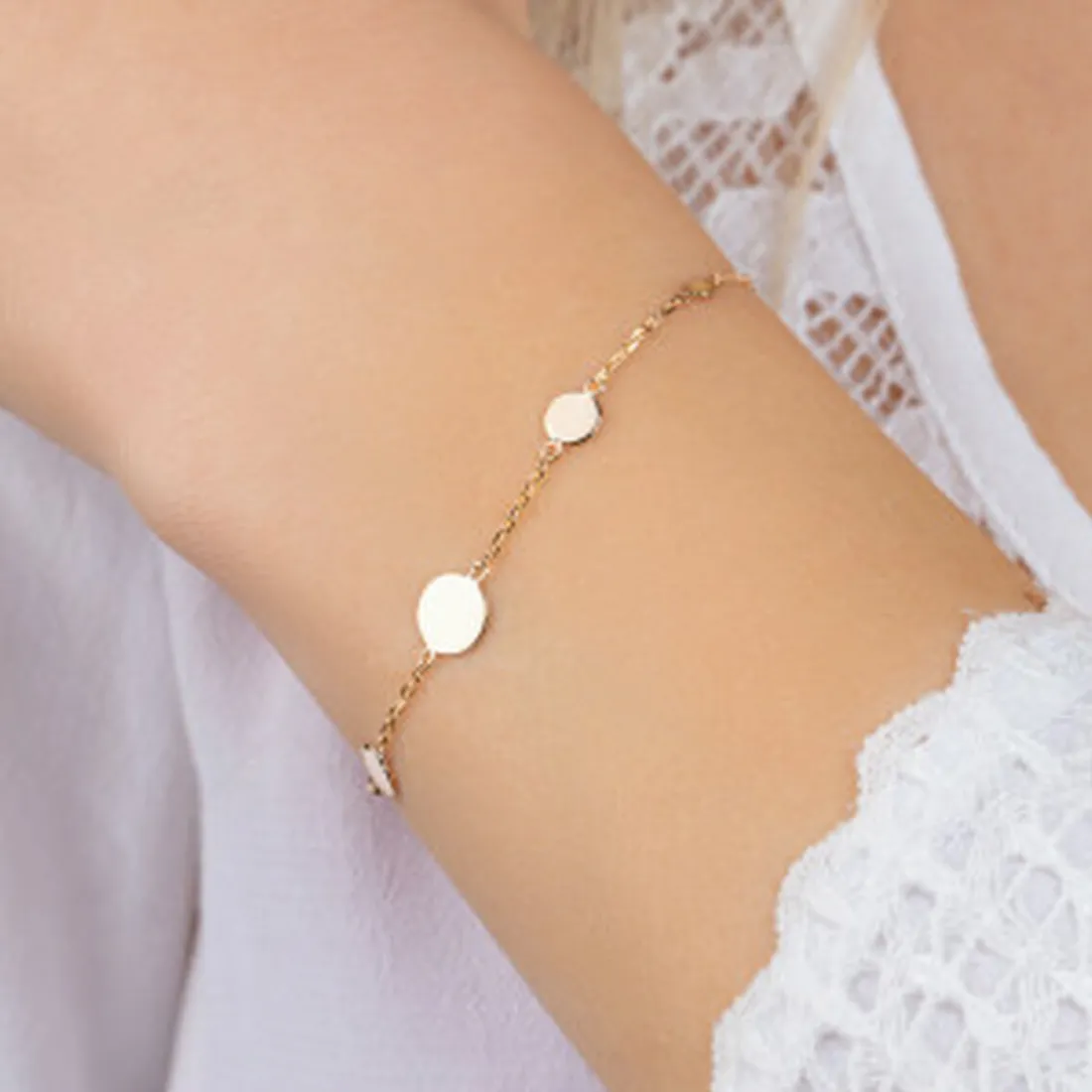 Bracelet Femme fantaisie plaqué or Maison de la Bijouterie UYZ4U4ZV