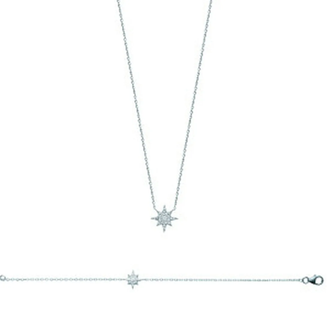 Bracelet Femme fantaisie étoile Oxyde argent Maison de la Bijouterie VWZW6YZV