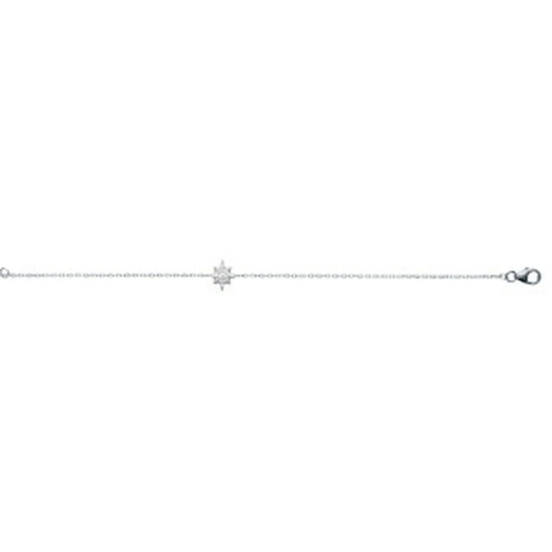 Bracelet Femme fantaisie étoile Oxyde argent Maison de la Bijouterie VWZW6YZV