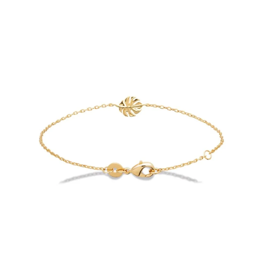 Bracelet femme feuille plaqué or Maison de la Bijouterie UYY0ZVZV