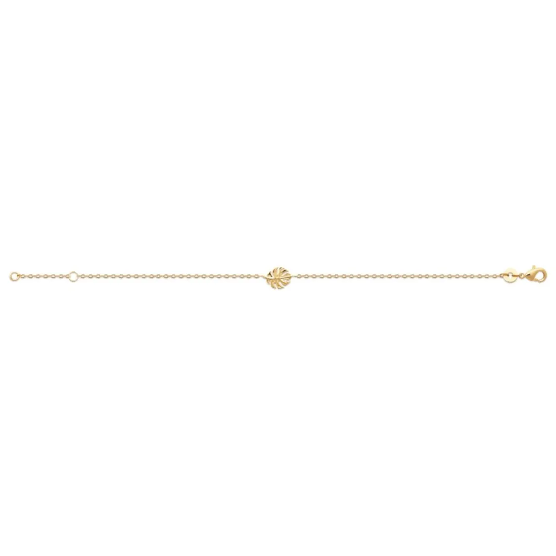 Bracelet femme feuille plaqué or Maison de la Bijouterie UYY0ZVZV