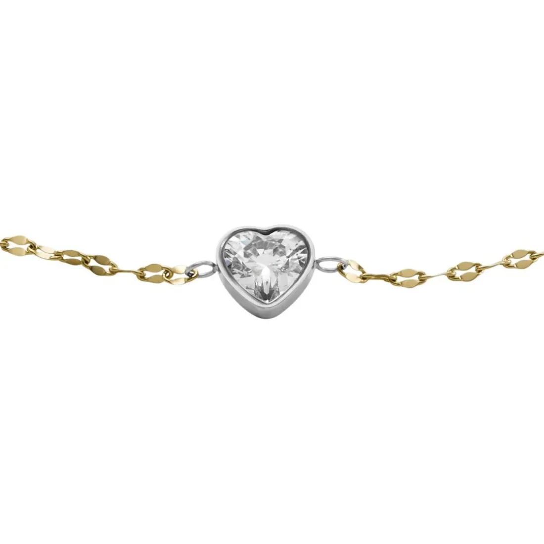 Bracelet Femme Fossil Bijoux - JF04679998 - Acier Doré