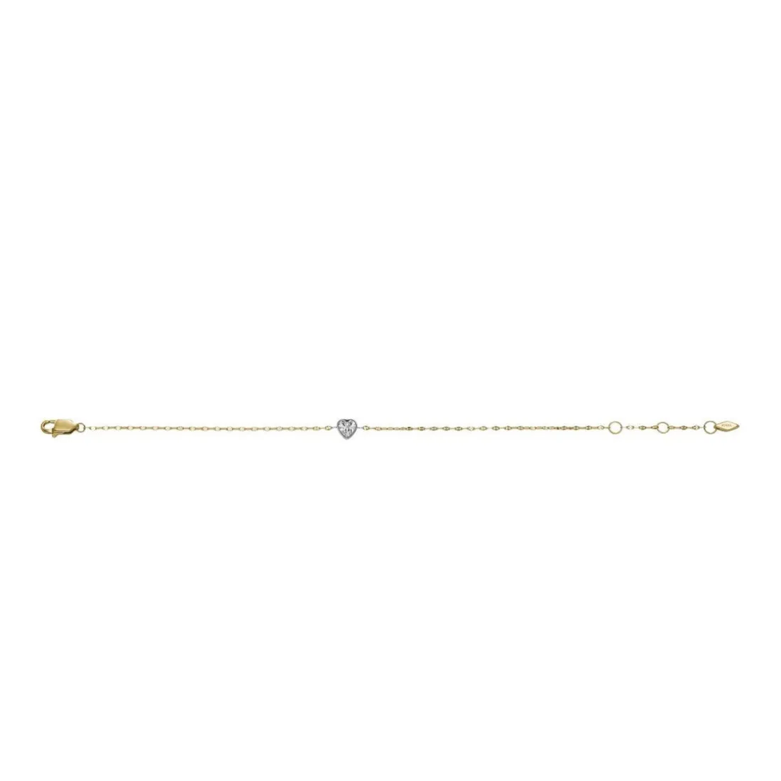 Bracelet Femme Fossil Bijoux - JF04679998 - Acier Doré