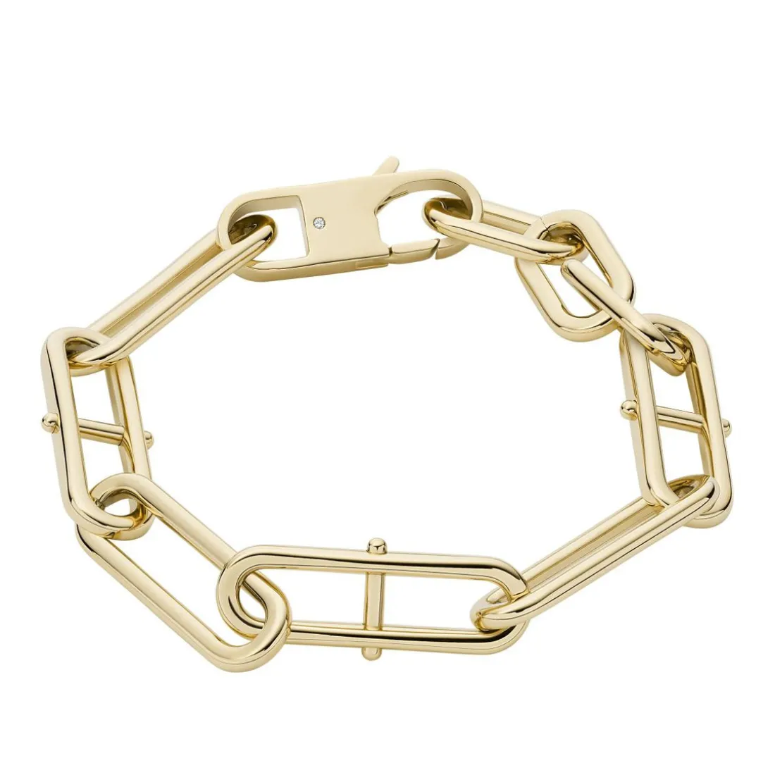 Bracelet Femme Fossil Bijoux D Link - JF04234710 Acier Doré