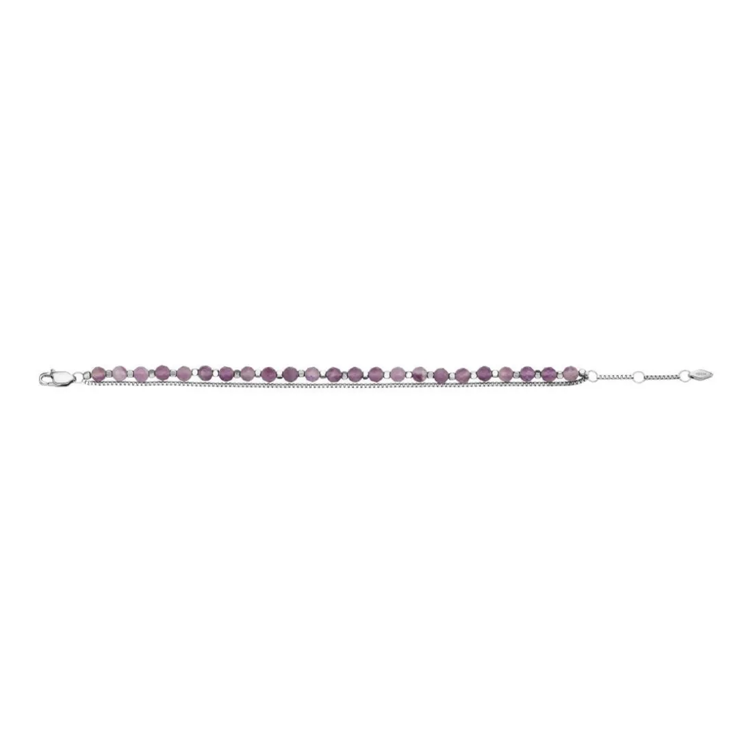 Bracelet Femme Fossil Bijoux - JF04685040 - Acier,Laiton Violet