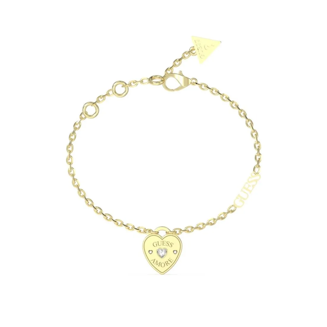 Bracelet Femme Guess Bijoux Guess Amore JUBB05057JWYGS Acier Doré