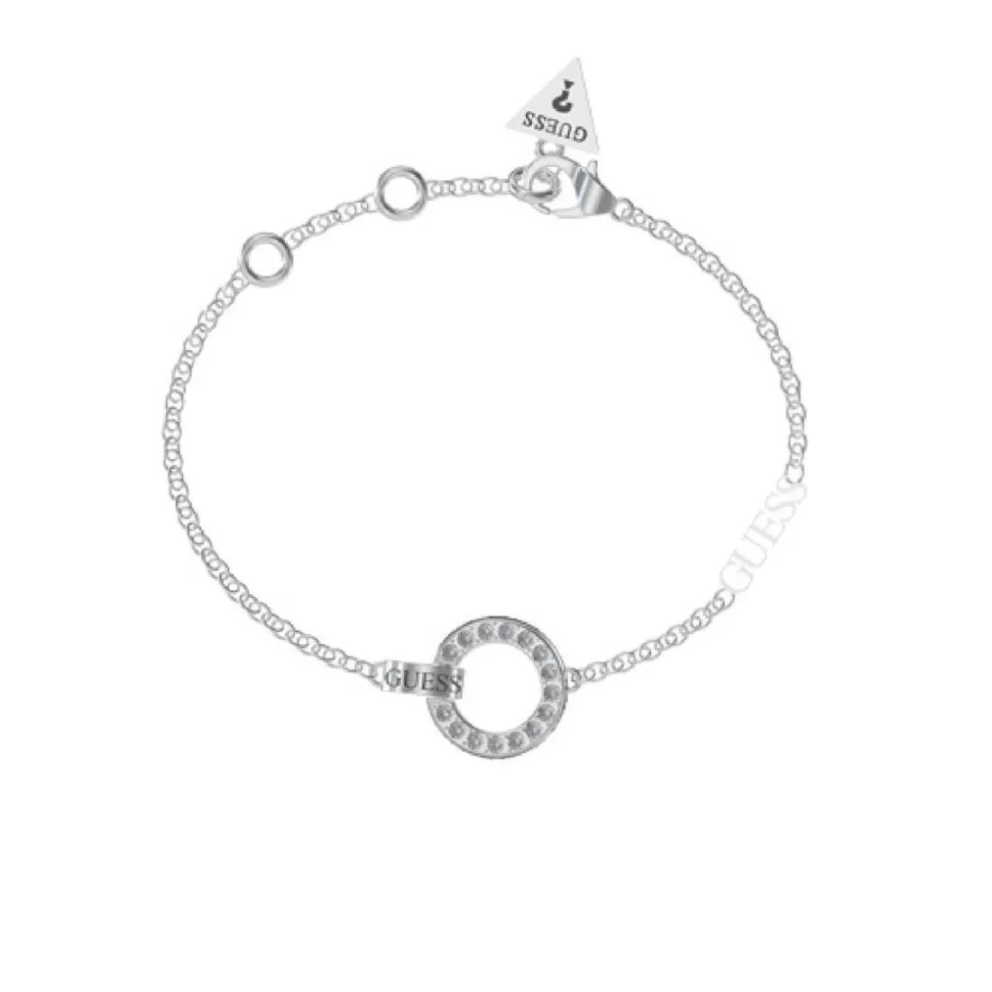 Bracelet Femme Guess Bijoux JUBB03162JWRHS - CIRCLE LIGHTS Acier Argent