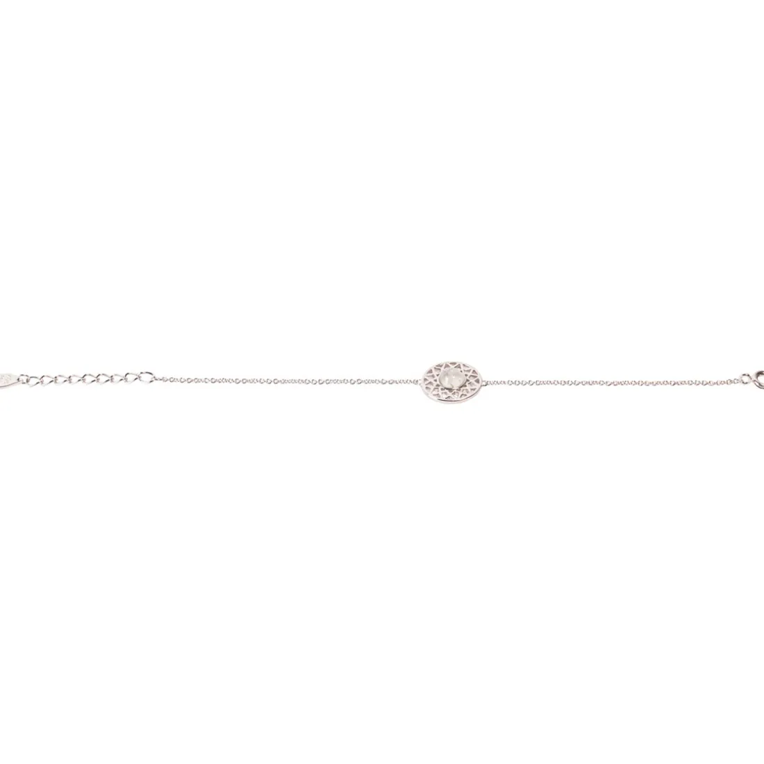 Bracelet Femme Kosma Paris Dentelle - Argenté Blanc
