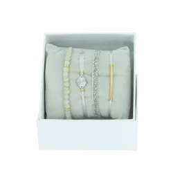 Bracelet Femme Les Interchangeables - A56378 Strass Box Fabric 4