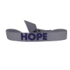 Bracelet Femme Les Interchangeables - Bracelet Message Hope Noir