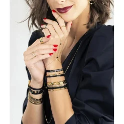 Bracelet Femme Les Interchangeables - Chaine De Main Coeur