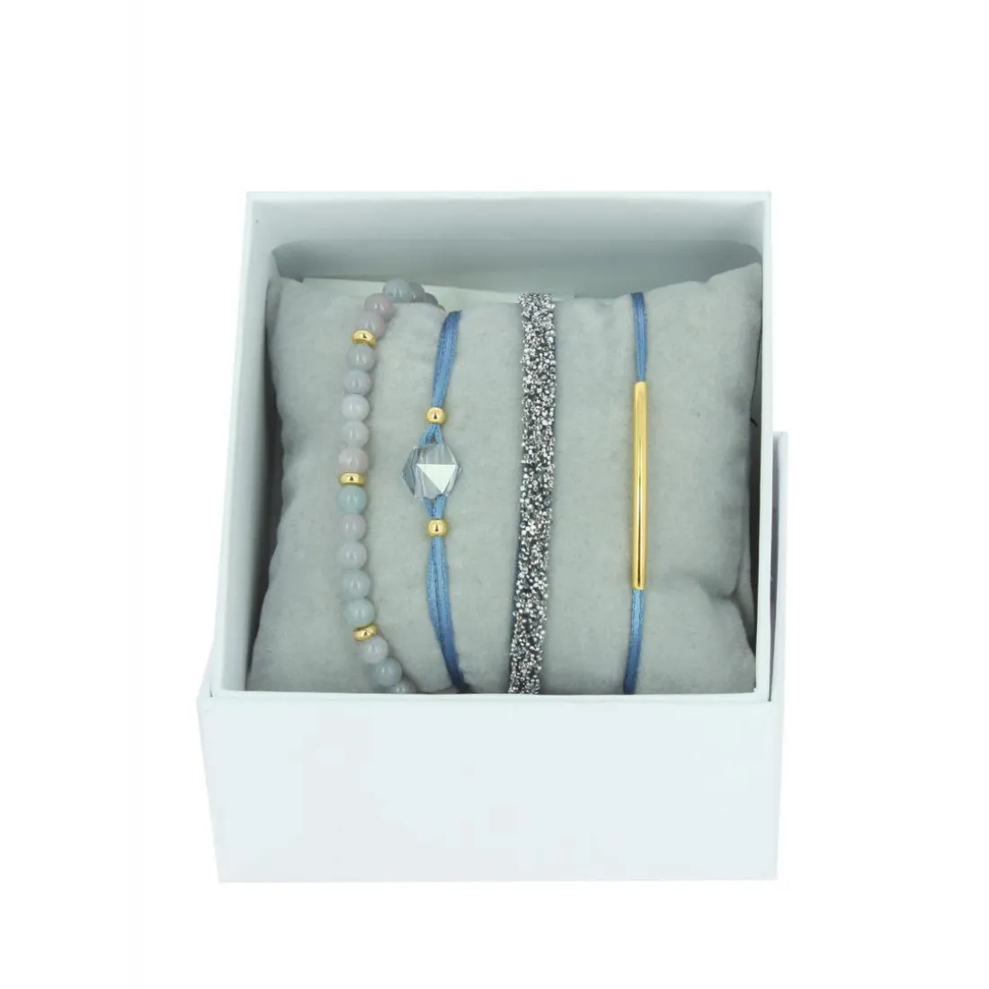 Bracelet Femme Les Interchangeables A57037 - Strass Box Fabric 4