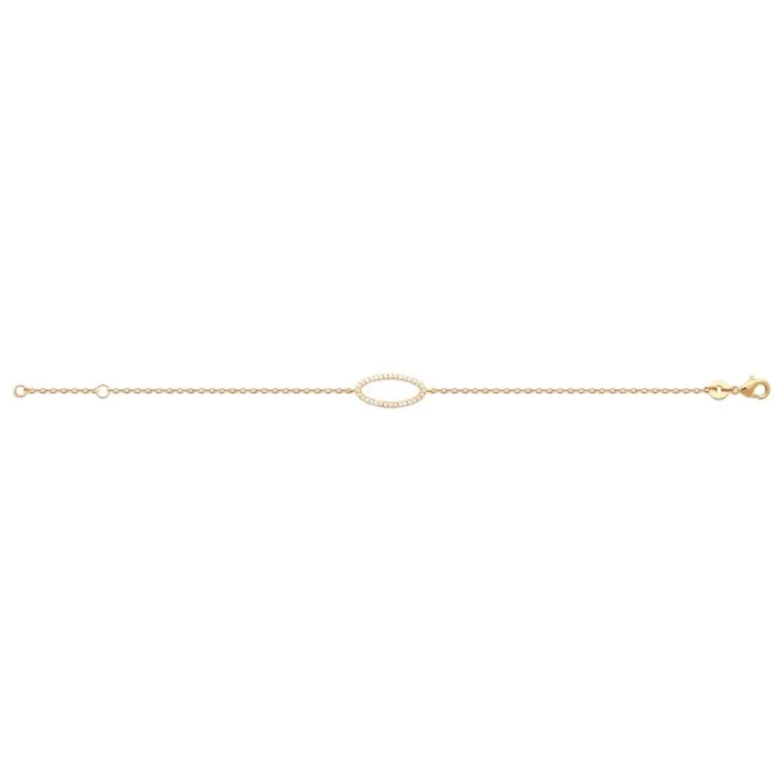 Bracelet Femme Maison de la Bijouterie Sensimio UW344VZV Plaqué or