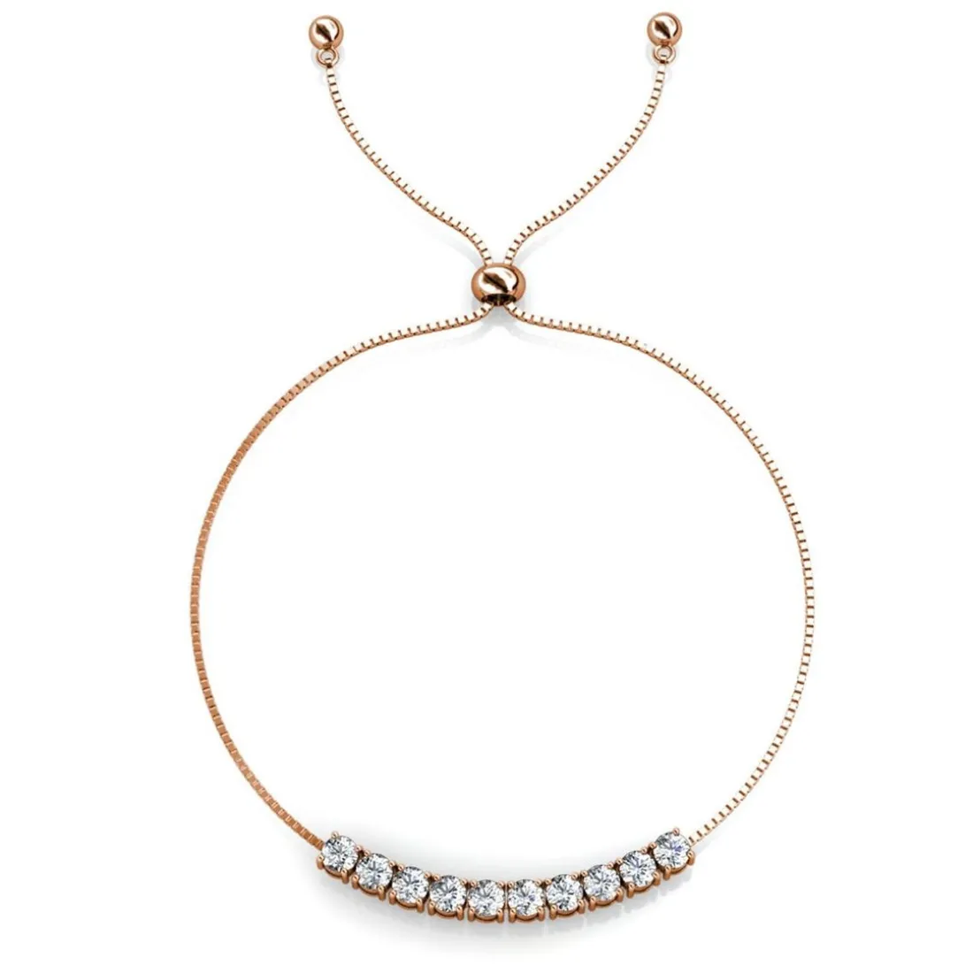 Bracelet Femme MYC-Paris Solitaire - DB0147-RG-AA Laiton Doré rose