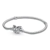 Bracelet Femme Pandora Moments maille serpent & fermoir papillon