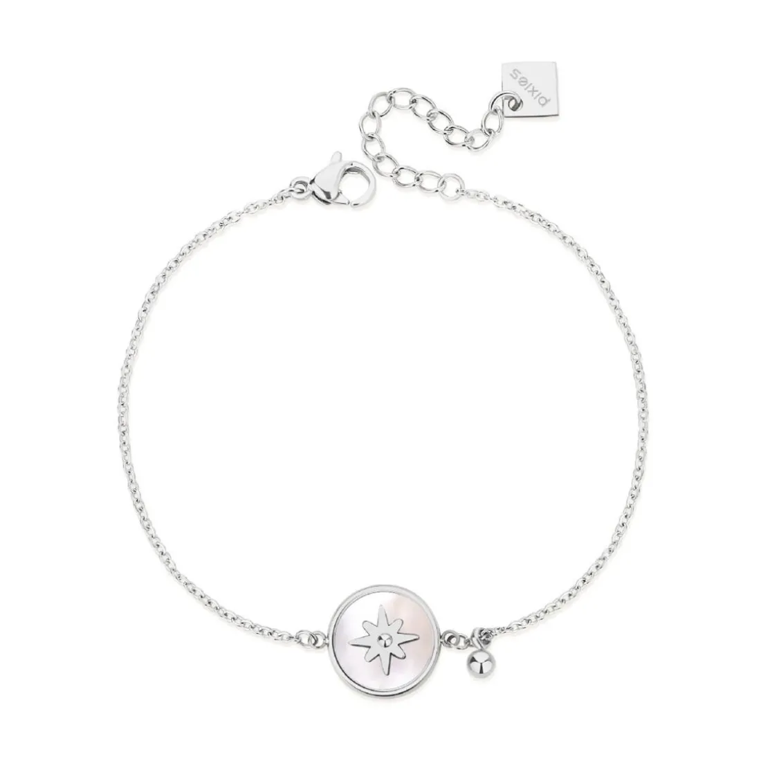 Bracelet Femme Pixies Bijoux - PBS0033-2MOP Acier Nacre
