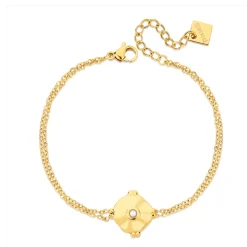 Bracelet Femme Pixies Bijoux - PBM0023-1PRL Acier Blanc