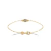 Bracelet femme plaqué or labradorite Maison de la Bijouterie UW400ZZV
