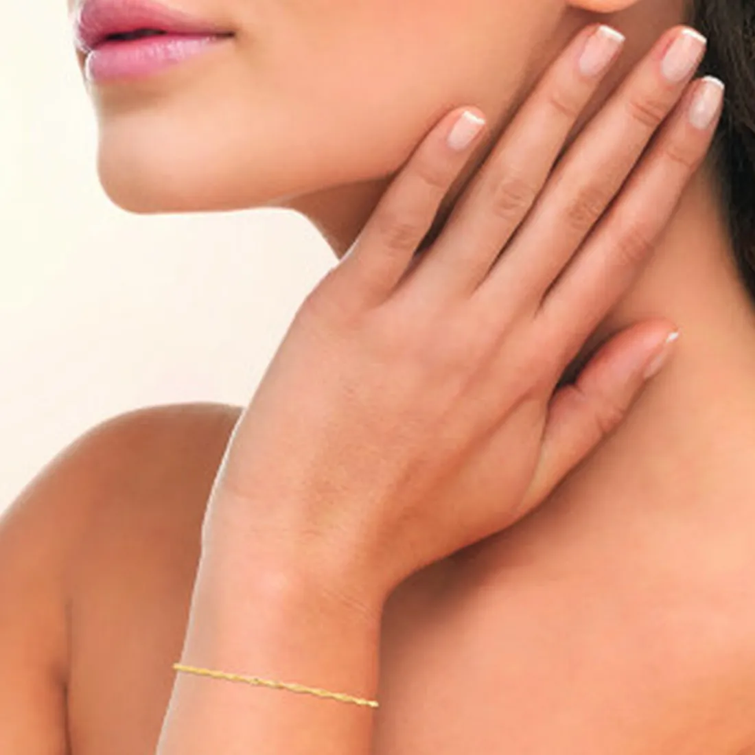 Bracelet femme plaqué or 1,9 mm - YV6006ZV