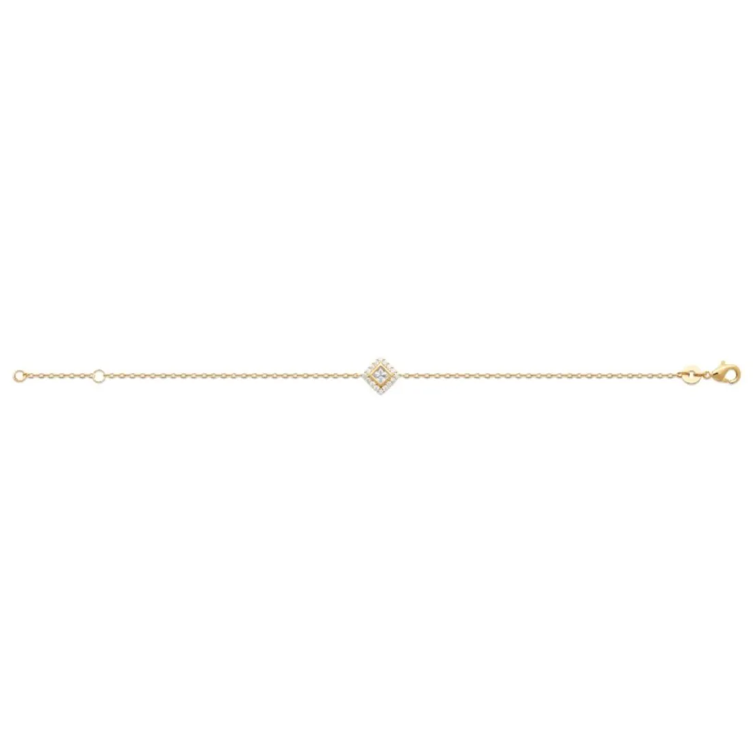 Bracelet femme plaqué or oxyde de zirconium Maison de la Bijouterie UW3UV3ZV
