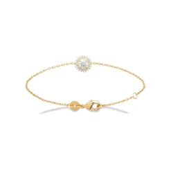 Bracelet femme plaqué or oxydes de zirconium Maison de la Bijouterie UW3UV0ZV