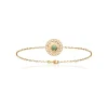Bracelet femme plaqué or serti clos - UW30WVZV