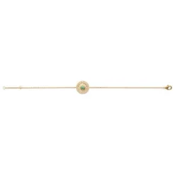 Bracelet femme plaqué or serti clos - UW30WVZV