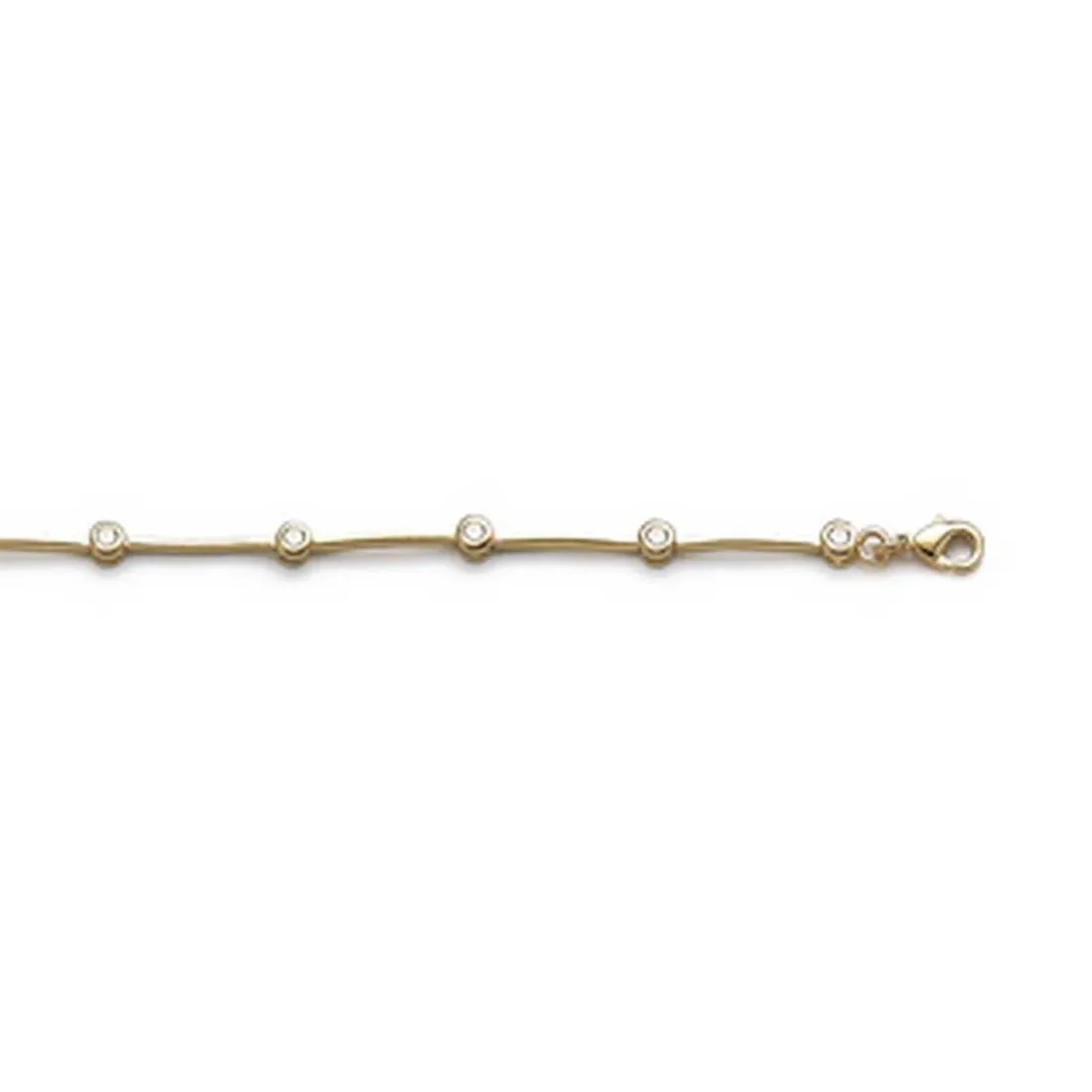 Bracelet femme plaqué or - UW004WZV