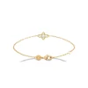 Bracelet femme serti clos plaqué or Maison de la Bijouterie UW405YZV