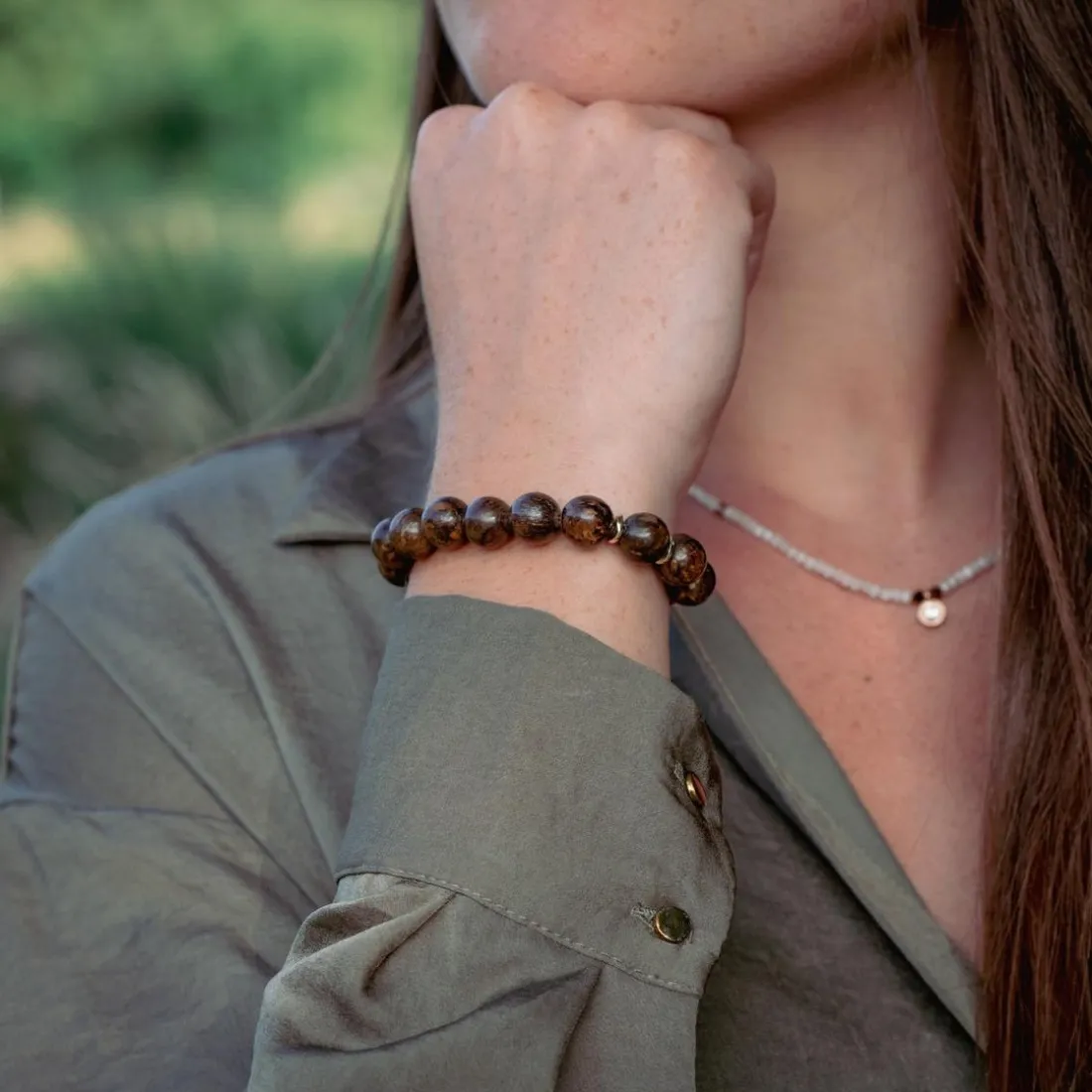 Bracelet Femme Sloya Kamelia Bronzite