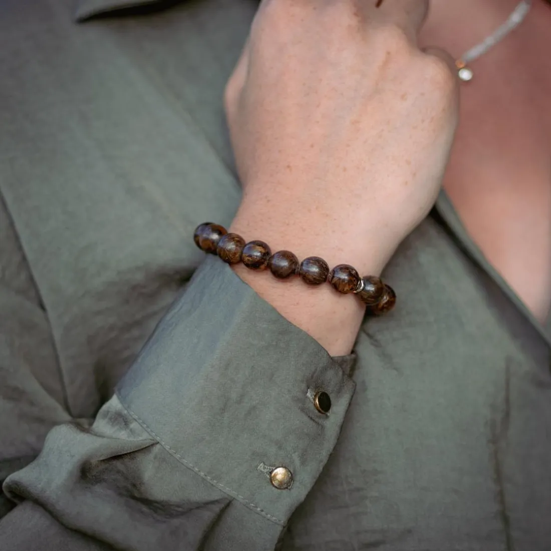 Bracelet Femme Sloya Kamelia Bronzite