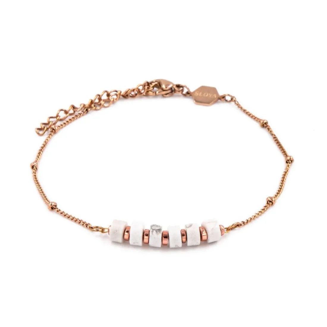 Bracelet Femme Sloya Piana Howlite