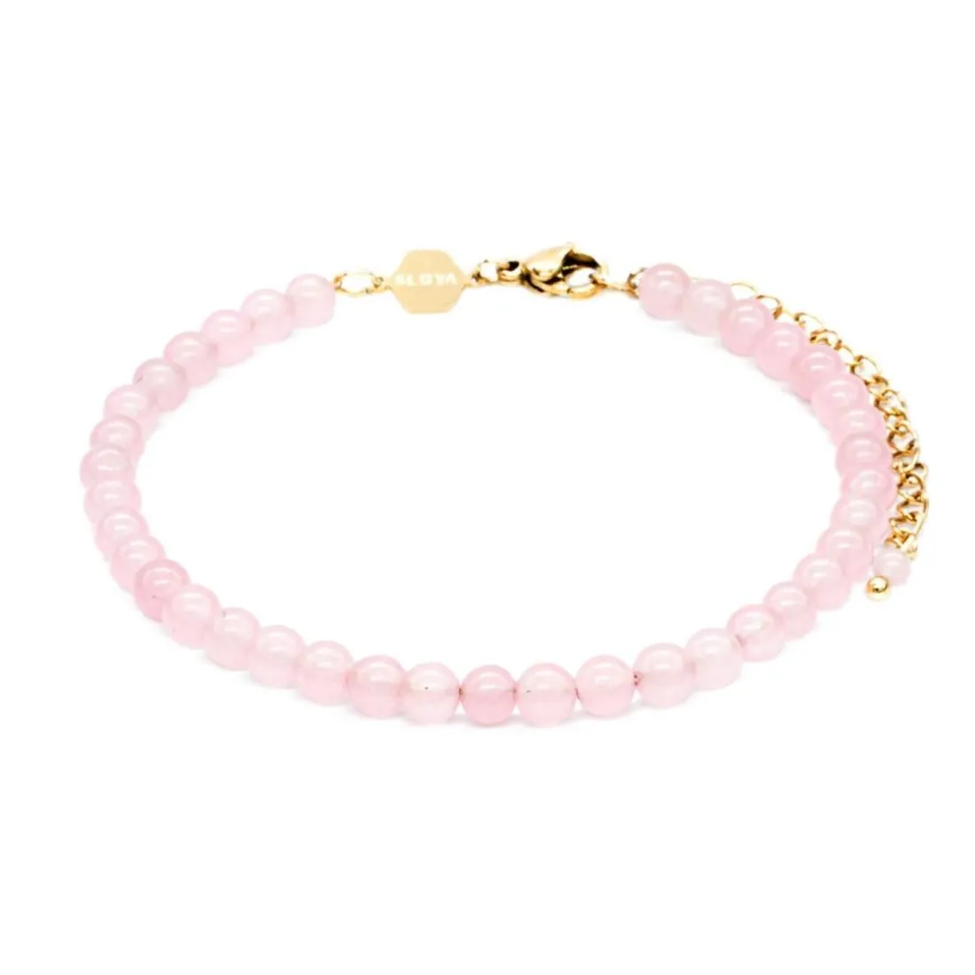 Bracelet Femme Sloya Serena en pierres Quartz Rose