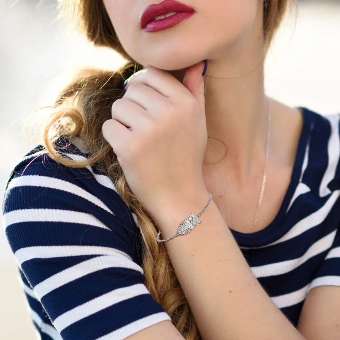 Bracelet Femme So Charm - B4258-ARGENT - Bracelet Mode Argenté