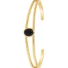 Bracelet Femme So Charm - B4237-BLACKONYX - Bracelet Mode Doré