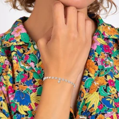 Bracelet Femme So Charm - BD2393-ARGENT-DIAMANT - Bracelet Mode Argenté