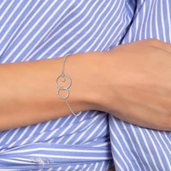 Bracelet Femme So Charm - BD2288-ARGENT-DIAMANT - Bracelet Mode Argenté