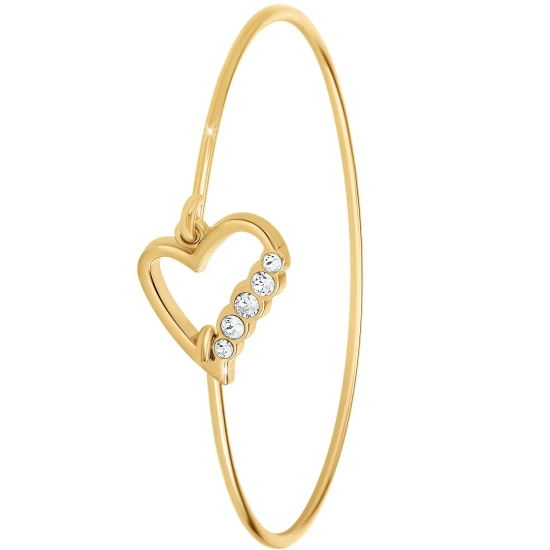 Bracelet Femme So Charm - B040-DORE - Bracelet Coeur Doré