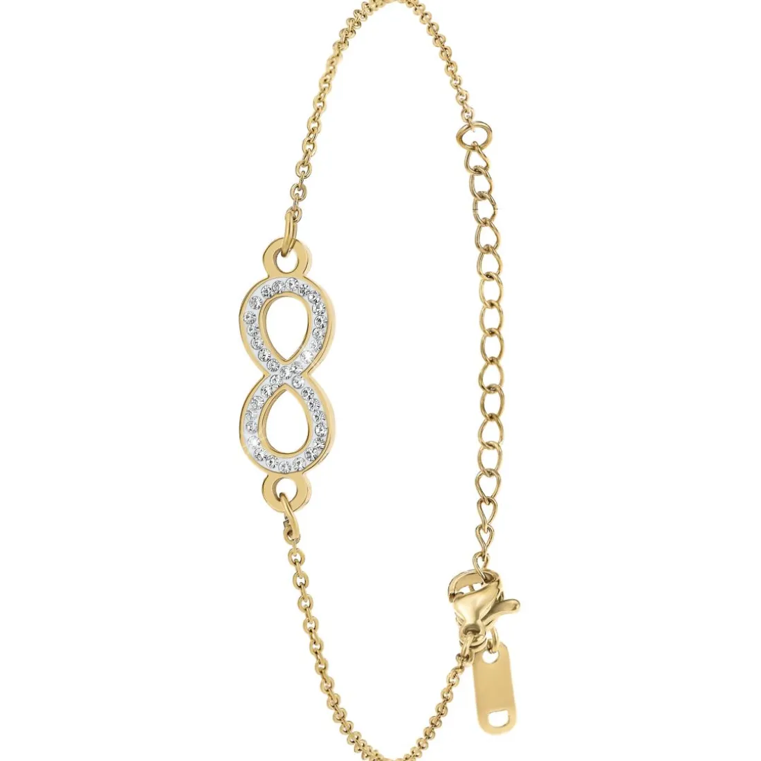 Bracelet Femme So Charm - B3374-DORE - Bracelet Infini Doré